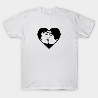 LESBIAN KISSSS T-Shirt